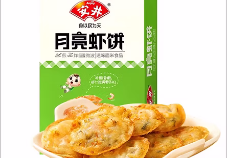 月亮蝦餅